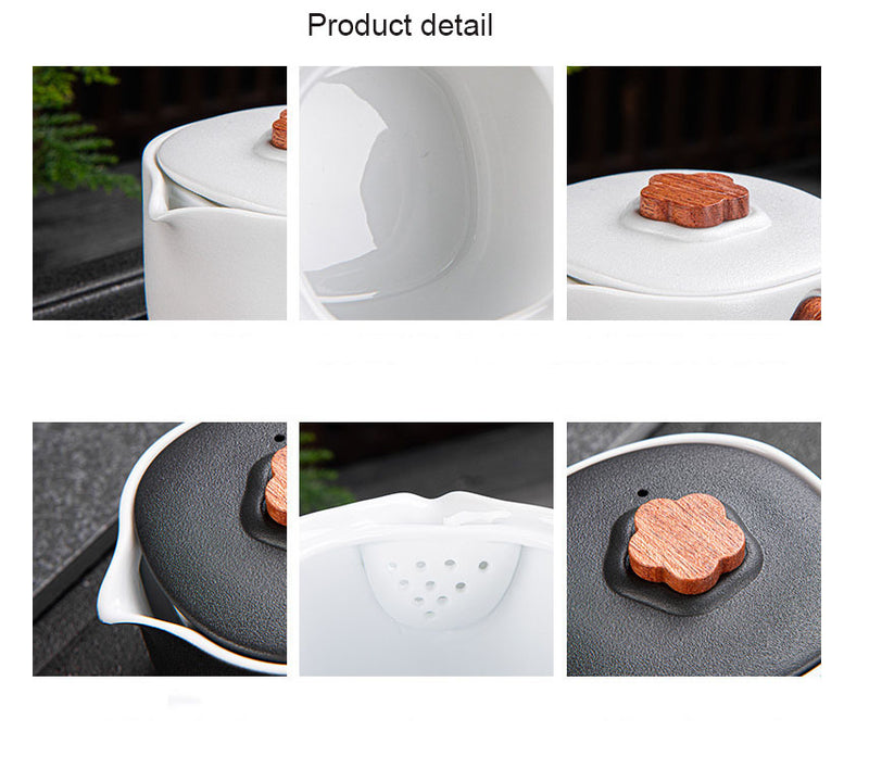 RORA Travel Ceramic Tea Set