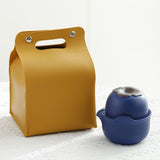 Persimmon Ceramic Teapots Gaiwan Set with Teacup