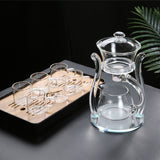 RORA Glass Automatic Lazy Tea Set Magnetic Kungfu Teapot